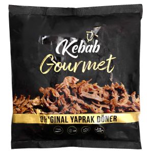 Kebab Gourmet Pre-Cooked Sliced Beef Doner (Yaprak Doner) 1x500g