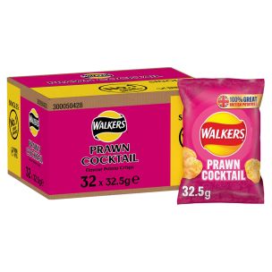 Walkers Prawn Cocktail Crisps 32x32.5g