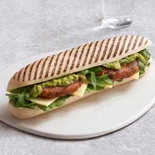JJ Part Baked Side Sliced Grill Marked Panini (27cm) 30x135g