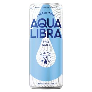 Aqua Libra Still Water Cans 24x330ml