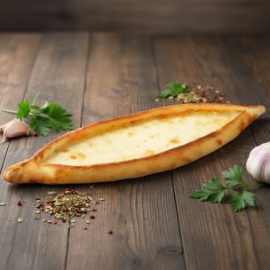 Pidemiss Cheesy Garlic Turkish Pide (Single) 3x150g