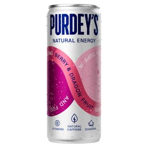 Purdey's Berry & Dragon Fruit Cans 12x330ml