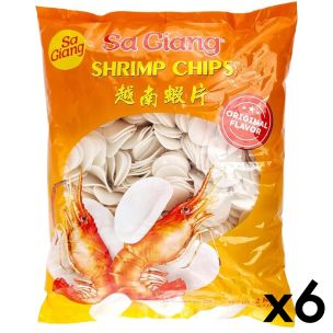 Sa Giang Vietnamese Prawn Crackers 6x2kg