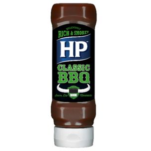 HP BBQ Classic Woodsmoke Sauce (Top Down Bottle) 1x465g
