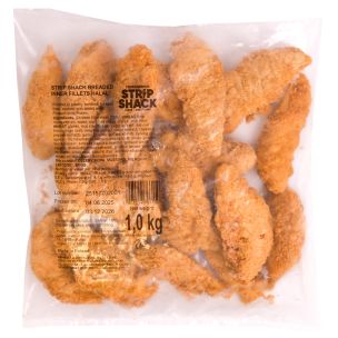 Frozen Halal Breaded Chicken Inner Fillets 10x1kg