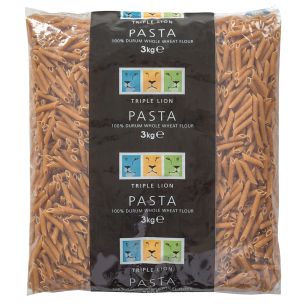 Triple Lion Wholewheat Penne Pasta 1x3kg