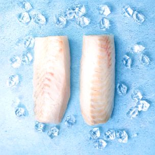 MSC Atlantic IQF Skinless Boneless Haddock Loins 100-120g 1x10