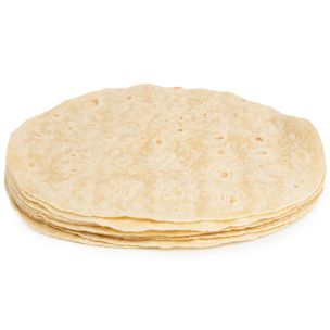 12" Ambient Flour Tortilla Wraps 10x10