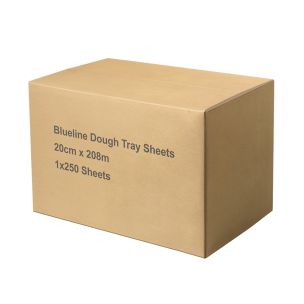 Blueline Dough Tray Sheets-20cmx208m 1x250 Sheets