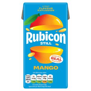 Rubicon Mango Juice Drink TET 27x288ml