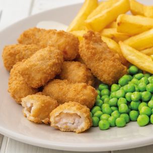 JJ Wholetail Breaded Scampi (Red Tape) 1x454g