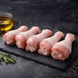 Frozen Halal Raw Chicken Drumsticks-1x10kg