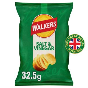 Walkers Salt & Vinegar Crisps 32x32.5g