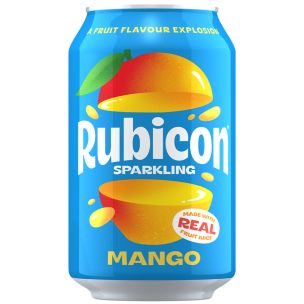 Rubicon Mango Sparkling Cans 24x330ml