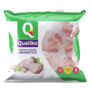 IQF Halal Raw Chicken Drumsticks 1x2.5kg