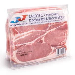 JJ Rindless Back Bacon 1x2kg