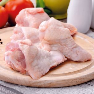 Frozen Halal Raw Chicken Prime Wings First Joint/Niblets 1x10kg