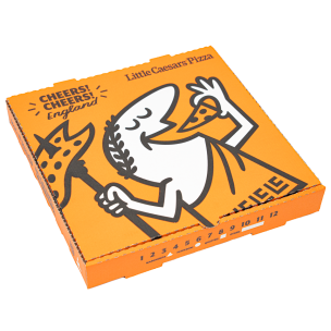 Little Caesars 12" Pizza Box-1x100
