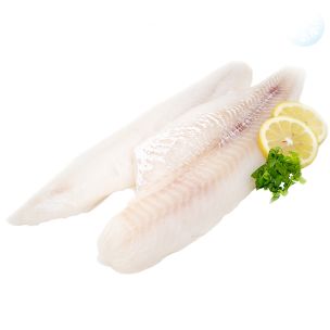 MSC Ramoen Skinless PBI Saithe Fillets 8-16oz 3x6.81kg