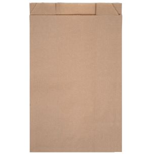 Brown Kraft Grease Resistant Take Away Bags 6" x 4" x 10" 1x500