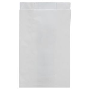 White Grease Resistant Take Away Bags 7" x 3" x 12" 1x500