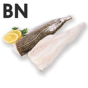 MSC BN Skin On PBI Cod Fillets 16-32oz 2x9kg