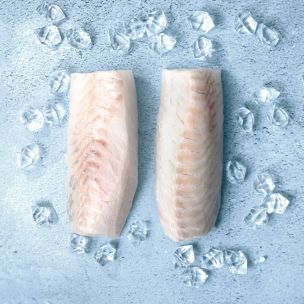 JJ MSC Atlantic IQF Skinless Boneless Cod Loins 200-220g 1x10