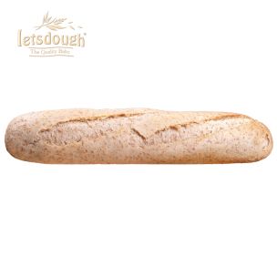 Letsdough Part Baked Wholemeal Demi Baguette 27cm 30x125g