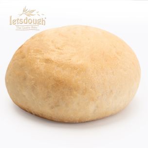Letsdough Part Baked White Crusty Rolls-56x90g