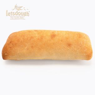 Letsdough Part Baked Ciabatta 17.5cm 30x125g