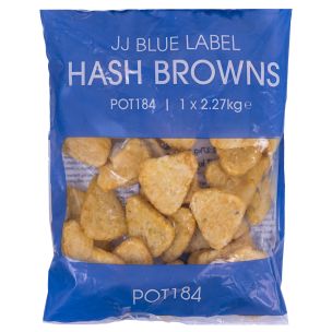 JJ Blue Label Hash Browns 1x2.27kg
