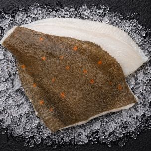 Van Der Lee IQF Boneless Plaice Fillets 8-10oz 1x4.54kg