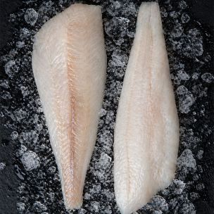 JJ MSC Atlantic IQF Skinless Boneless Cod Fillets 7-8oz 1x18