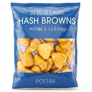 JJ Blue Label Hash Browns 1x2.27kg