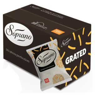 Soprano Grated 8020 with Cheddar 6x1.8kg