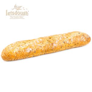 Letsdough Stone Oven Part Baked Sourdough Multigrain Demi Baguette 26x140g