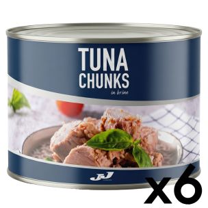 JJ Tuna Chunks in Brine 6x1.7kg