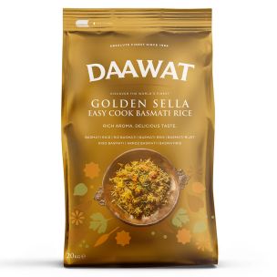 Daawat Golden Sella Basmati Rice PM 1x20kg