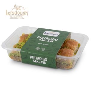 Letsdough Pistachio Baklava 4 Pieces 12x120g