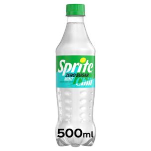 Sprite Zero Sugar Chill Mint Bottles GB 12x500ml