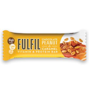 Fulfil Chocolate Peanut & Caramel Bars 15x40g