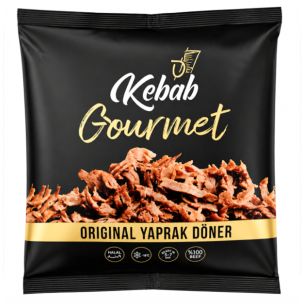 Kebab Gourmet Halal Pre-Cooked Sliced Beef Doner Yaprak Doner 1x500g