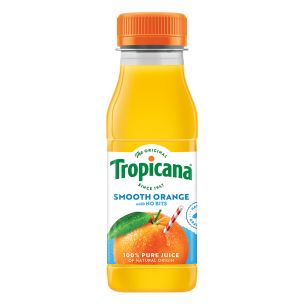Tropicana Pure Smooth Orange Juice No Bits 8x250ml