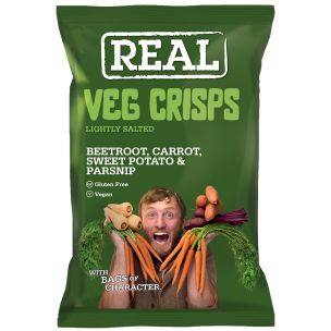 Real Veg Crisps 18x35g