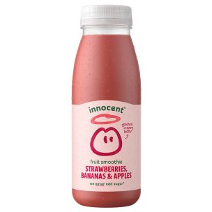 Innocent Strawberries & Bananas Smoothie-8x250ml