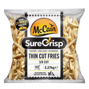 McCain SureCrisp 3/8 Thin Cut Fries 4x2.27kg