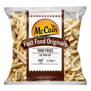 McCain Fast Food Originals 3/8 Thin Fries 4x2.27kg