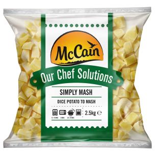 McCain Chef Solutions Simply Mash Potatoes-1x2.5kg