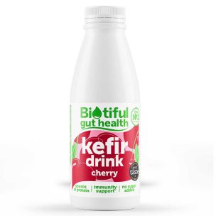 Biotiful Gut Health Cherry Kefir Drink 6x250ml