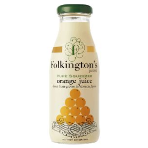 Folkington's Orange Juice 12x250ml